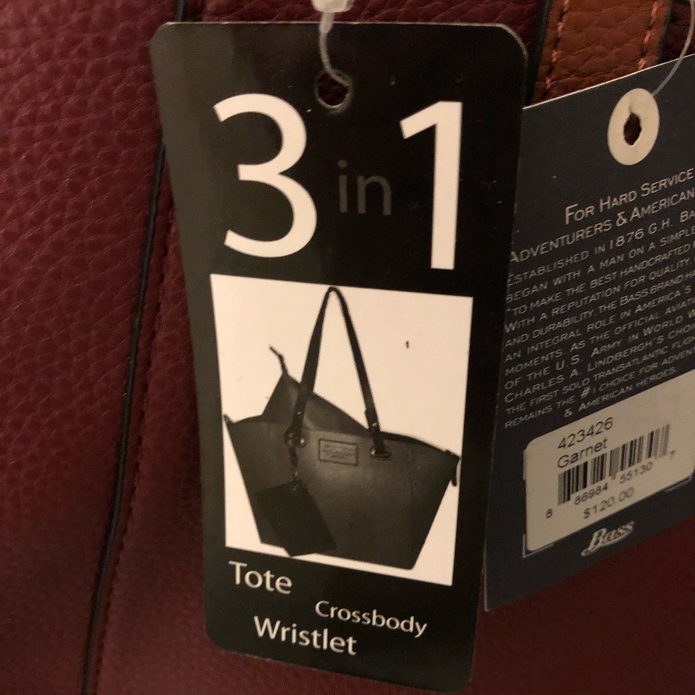 Bass 3 in 1 handbag - Picture 4 of 8